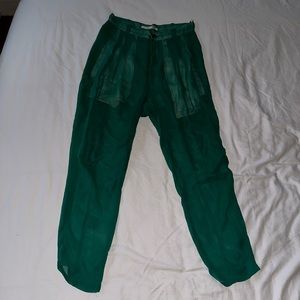 JNBY silk sheer pants
